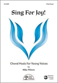 Sing for Joy! Three-Part Mixed choral sheet music cover Thumbnail